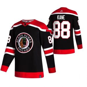 Herren Chicago Blackhawks Eishockey Trikot Patrick Kane #88 2022 Reverse Retro Authentic